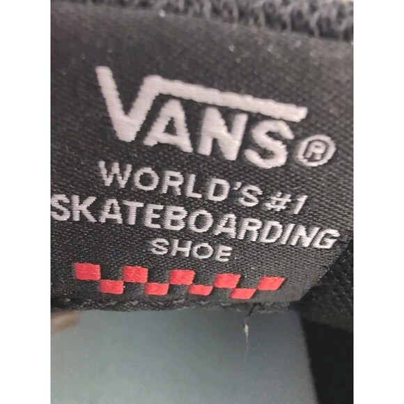 Vans Teal And White Men's Size 7 Women's Size 8.5 A.V.E Off The Wall Skate Shoes - Picture 5 of 9